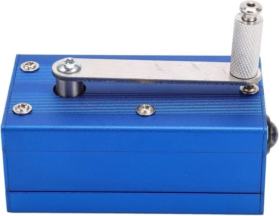 Generator Manuale per Caricamento di Telefoni Oplaadbaar con Illuminazione COB per Campeggio All'aperto e Survival in Lega di Alluminio
