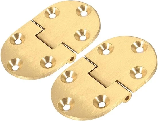 Scharniere a 90 gradi per tavoli pieghevoli e tavoli da cucito con maniglie di carico in ottone massello, scharniere a cerniera con viti per mobili accessori