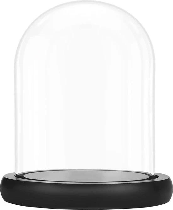 Supporto per Display in Legno Nero 195 cm Alto con Tavola Decorativa e Sostegno per Luminari per Capolavori e Oggetti d'Arte