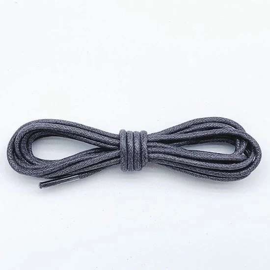 2 paia di cavi in cotone lungo 140 cm - Cavi in cotone rilucenti di 2,5 mm - Cavi robusti in cotone - Cavi in cotone resistenti - Cavi per stivali - Cavi in pelle impermeabili - Cavi per scarpe e stivali