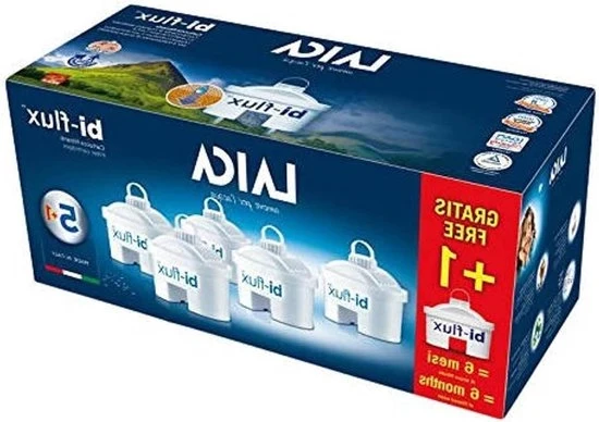 Patroni di filtro Bi-Flux - 1 confezione di patroni per tutti i filtri dell'acqua Laica - Filtro extra