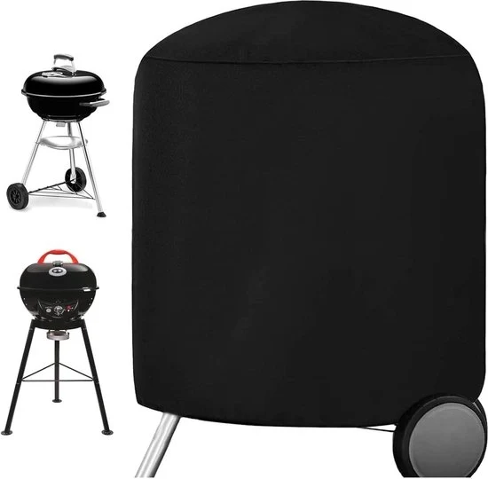 Ombrello BBQ rotondo - Copertura impermeabile di alta resistenza 73 x 71 cm - Tessuto Oxford - Con corda di tiraggio