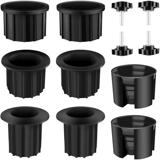 Accessori per piedi di ombrellone - set da 12 - diverse misure - materiale duraturo