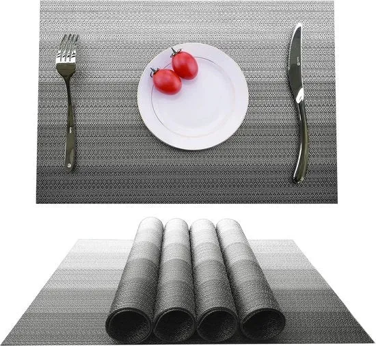 Piatti per tavola beige - stile moderno vintage - set da 4 - resistente al calore