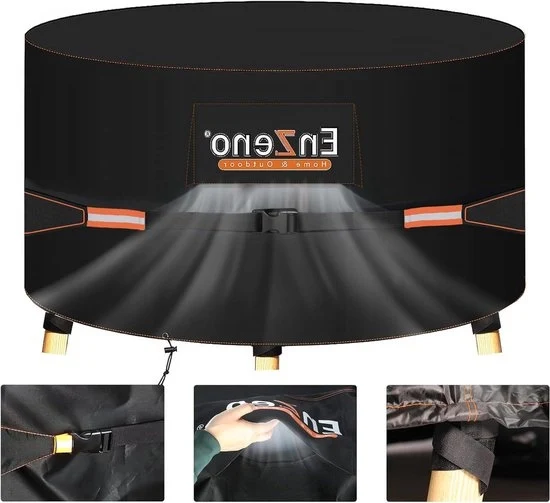 Ombrellone per Giardino Rotondo - Impermeabile - Resistente ai Raggi UV - 1 Pezzo - 420D Oxford - 190x80cm