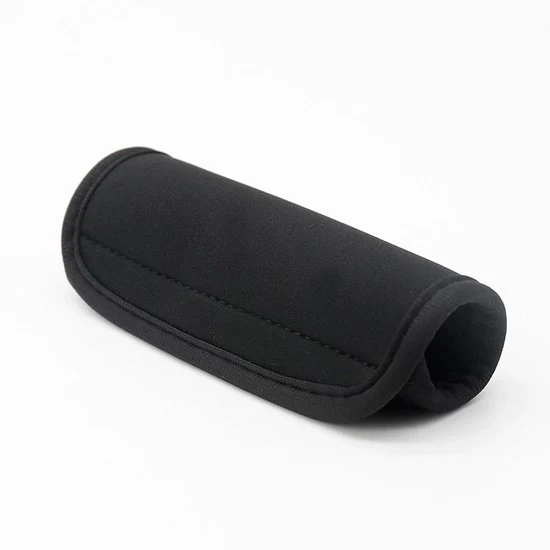 5 set di estensioni manubrio per bagagli in neoprene, etichette per bagaglio in colori vivaci | estensioni manubrio | guanti manubrio - nero