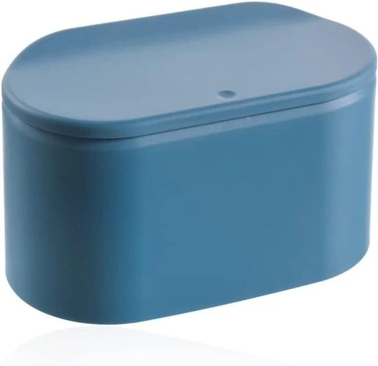 Polveriera Piccola - Pratica per Ufficio e Bagno - 1 pezzo - Blu