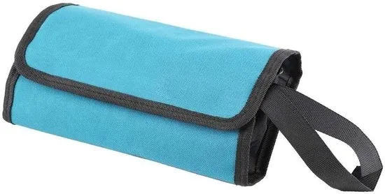 Set di attrezzi da manutenzione portatile con contenitore e borsa a rotelle organizzatore multifunzione