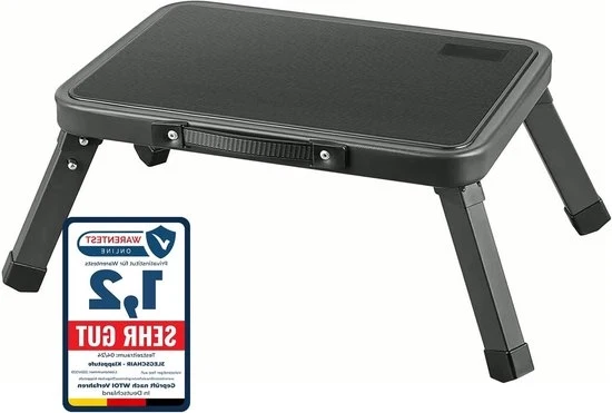 Scala portatile - pieghevole, leggero, anti-slip - nero Scala portatile: - Codice prodotto: 123456 - Modello: ABC123 - Caratteristiche tecniche: - Materiale: legno - Peso: 5 kg - Dimensioni: 60x40x20 cm