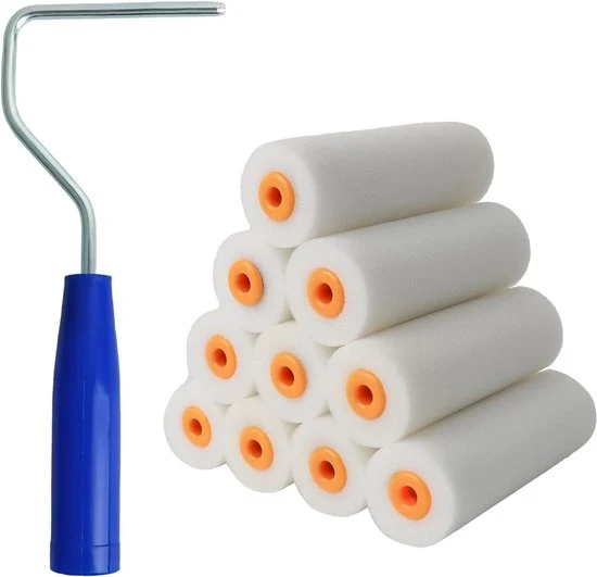 Set di pennelli - pennelli senza gocce - 2 pezzi - 10 cm