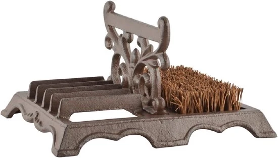 Set di spazzole e strassori per scarpe - Marrone - Manutenzione efficace