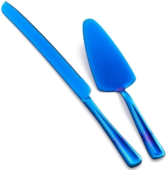 Set di taglieri per torte in acciaio inossidabile di alta qualità - 2 pezzi
