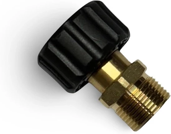 Raccordo per riduzione della pressione d'aria - M22 IG a M22 AG - per connessione ottimale