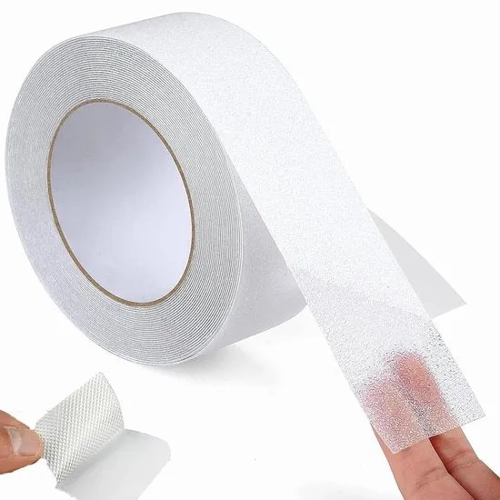 Tappetino anti-slip per scale interne ed esterne - 1 pezzo - Tappetino di alta qualità con alta trazione - Autoadesivo.