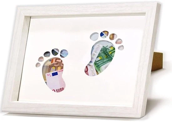 Regalo personalizzato per compleanni - 1 pezzo - legno - 23 x 17 x 2 cm