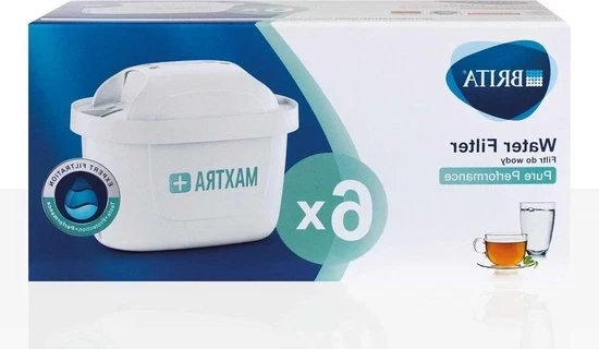 Filtro di acqua Purificatore di alta prestazione MAXTRA+ 6 pezzi - Qualità dell'acqua migliorata