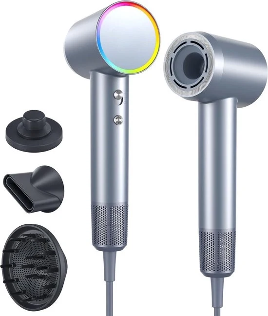 Asciugacapelli - Asciugacapelli Ionico - Faccia Follot - Capelli Ricci - Anti Pelo Secco