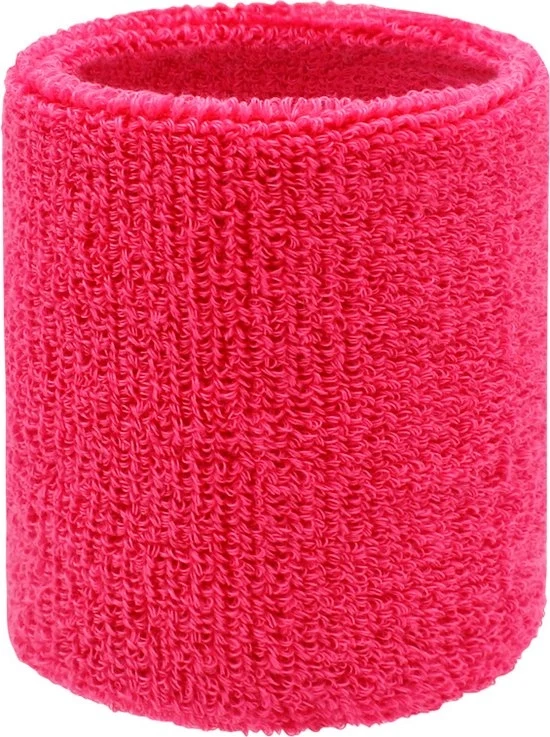 6 pezzi di fascia per sudore per polso fascia per sudore per polso fascia per sudore per sport fascia per sudore per polso per attività fisica assorbente fascia per sudore per sport per basket tennis calcio corsa lavoro - Rosa scuro