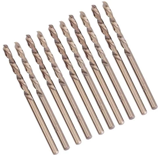 Set di fori M35 HSS-CO 10-delig 10-50 mm per forare buchi in acciaio inossidabile (15 mm)