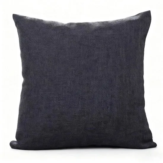 2 copie decorativi cuscini copricuscini - stile rustici fattoria Boho decorazione di casa - copricuscini di lino spessi - copricuscini quadrati - con cerniera invisibile - adatto per divano letto, ufficio (45x45 cm)