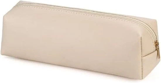 Etui in pelle PU lussuoso - Progettazione sottile - Colore bianco sbiadito - Con cerniera