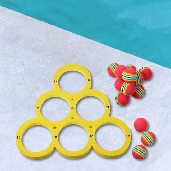 Giocattoli per Piscina - Galleggiante - Per Bambini - 10 Palloncini - Resistenti all'Acqua