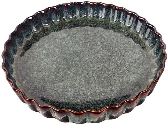 Torta Quiche a forma rotonda - 31,5 cm - ceramica - versatile