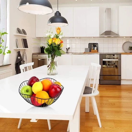 Fruitiera moderna in metallo - grande dimensione - 1 pezzo