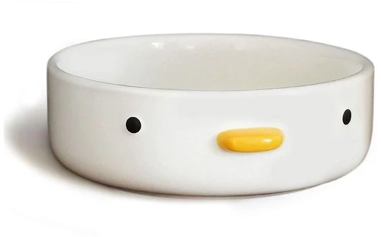 Uovo di tartaruga artigianale a mano - Disegno creativo - 1 pezzo - Giallo - Ceramica