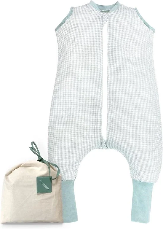 Zak da bagno con piedini e calze - 1.0 TOG - adatto per autunno e primavera - 100% cotone - 2 anni