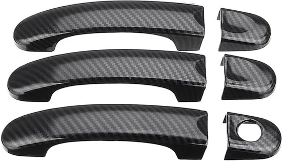 Set di 6 Coperture per Maniglie in Carbon ABS - Eleganti e Protettivi - Adatto per Vans