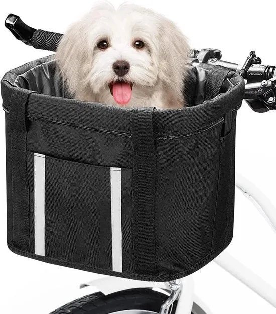 Porta cane - Porta cani bicicletta - Porta cane bicicletta - Porta cani bicicletta davanti - Porta cani bicicletta davanti con zavorra - Porta cane bicicletta elettrica