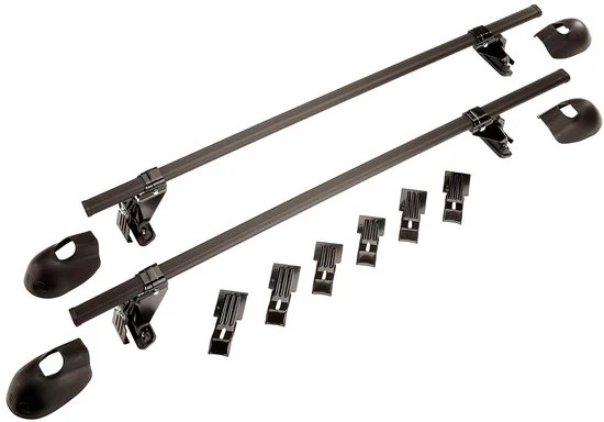 Set di 4 supporti - Alluminio - Per carreggianti di tetto