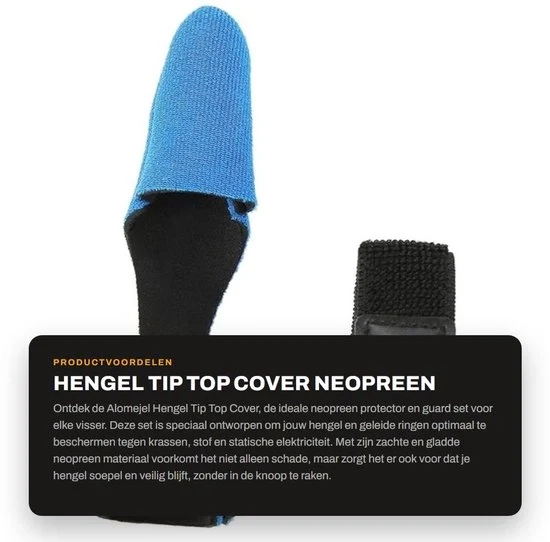 Set di Protezione per Esche in Neoprene - Copertura per Hengel - Estensibile - Blu - Protezione per Esche - Adatto per Modello Alomejel Hengel