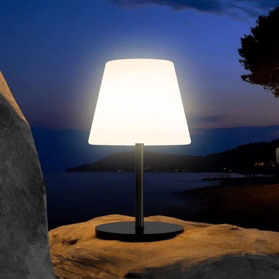 Lampada da Tavolo a Carica - Lampada da Tavolo Senza Fili - Moderna - Lampada da Scrivania - Premium