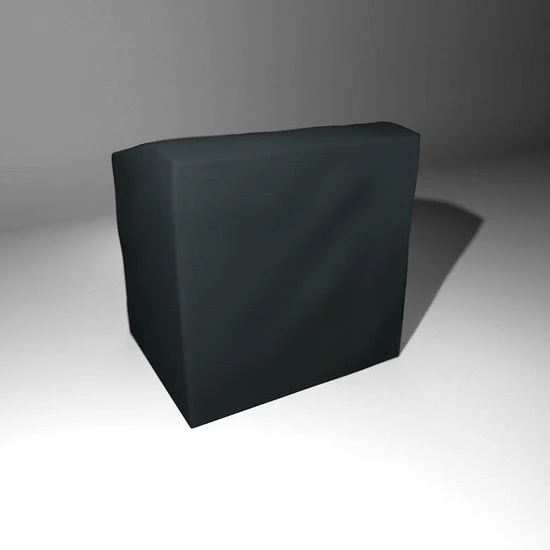 Ombrellone da giardino copertura protezione ombrello copertura - nero - 150cm x 105cm x 140cm x 165cm - 575 g/m