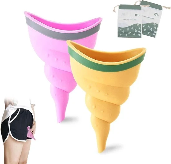 Draagbare toilet trechter peretta per donne - ideale per campeggio e viaggio