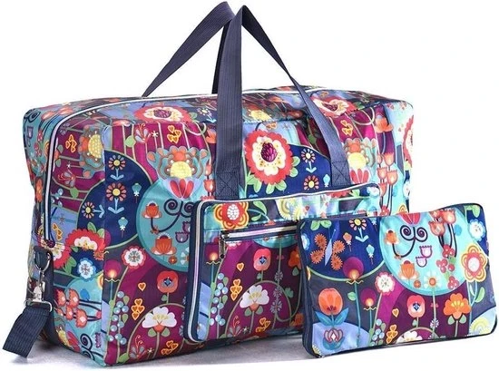 Borsa da Viaggio Opportuna con Ruote 100 Litri Grande Borsa da Viaggio Opportuna con Ruote da 100 Litri con Schienale per Spalle