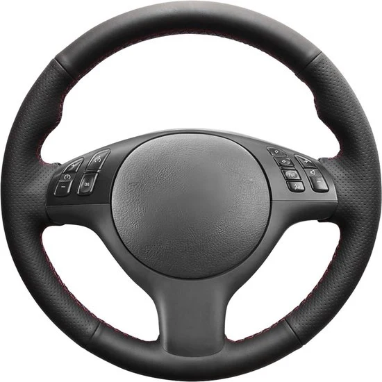 Copriruota in Microfibra Pelle per BMW 3 Serie E46 - Nero
