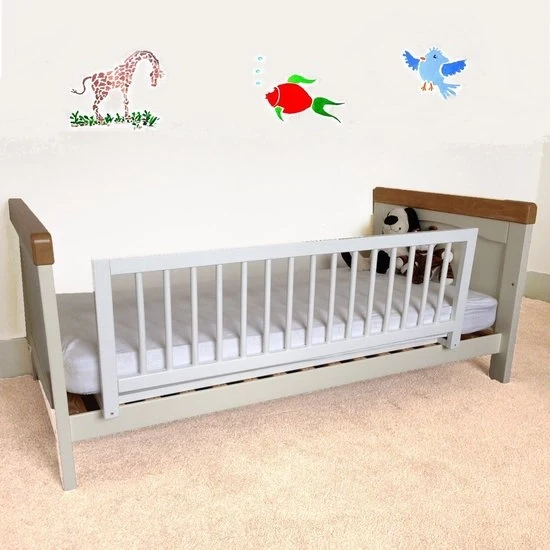 Bedetto in Legno - Protezione di Sicurezza - 1 pezzo - Bianco - 38cm - 110cm