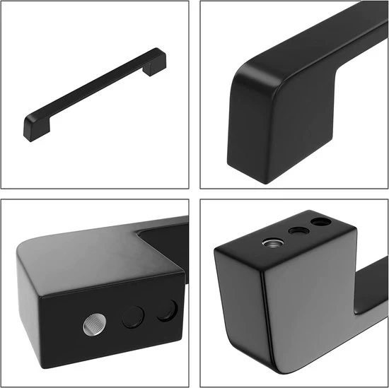Maniglie a T per porte - Miscelazione - Maniglie a T per mani - 10 pezzi - 96 mm