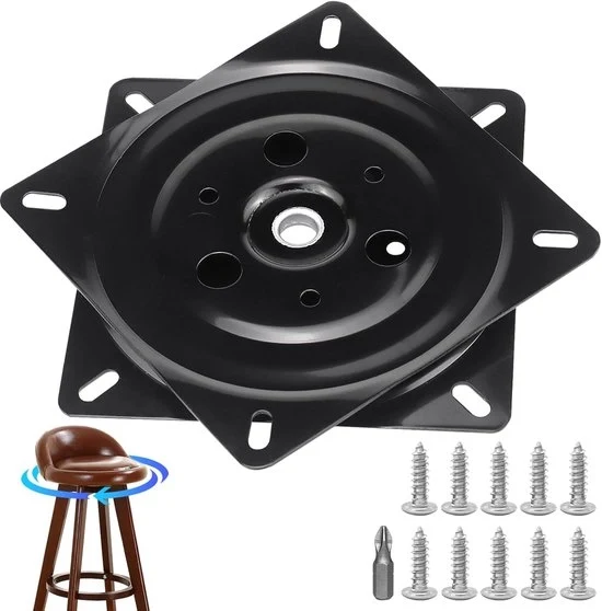 Piatto di rotazione 360° - carico pesante - 1 pezzo - 149 x 149 mm