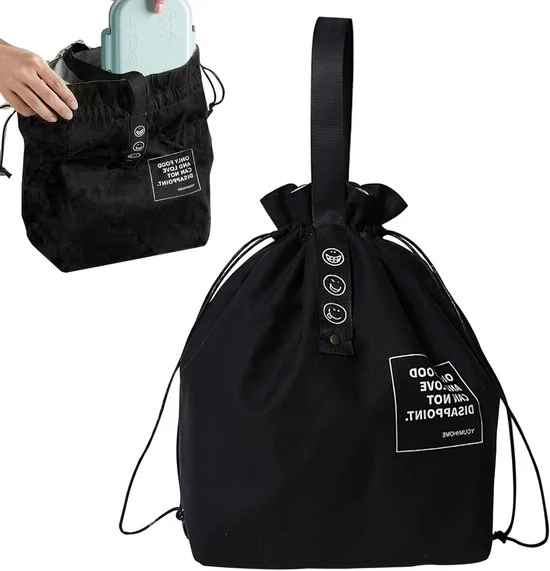 Borsa portasole - Riconoscimento - 1 pezzo - Nero - Canapa