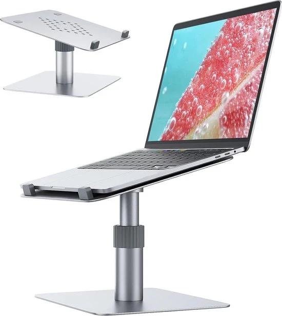 Aumentatore di laptop - Aumentatore di laptop - Stabile - Lavorare in piedi - Ergonomico - Aumentatore di laptop per ufficio - Da non perdere per il vostro laptop!