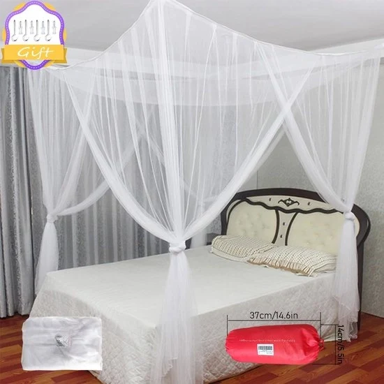 Luifel a quattro aperture - Bianco - Ombrello 748 x 826 x 975 mm - Luifel quadrata appesa - Adatto per tutte le dimensioni di Ombrello