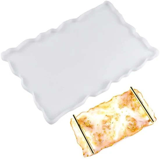 Harsvorm rettangolare in silicone - Duraturo e riciclabile - 1 pezzo - 30 x 19 x 1,1 cm