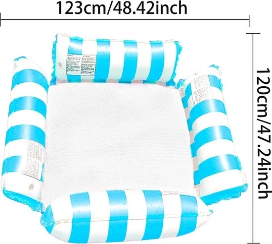Materassino per Acqua - Materassino per Bagno - Piscina Inflabile - Air Mattress - Piscina - Spiaggia - Giocattoli per il Bagno - Vacanza - Must Have per l'Estate!