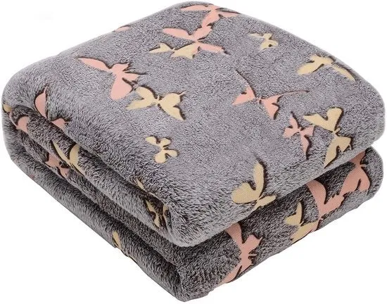 Tappeto di fleecia morbido - Luminoso - 1 pezzo - 130x150 cm - 100% poliestere