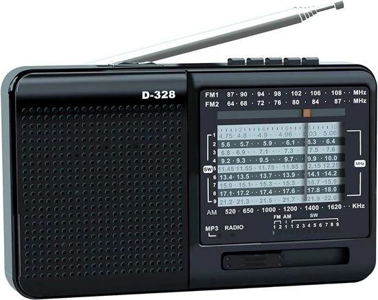 Radio a Batterie - Radio Portatile - Radio Miniatura - Radio di Emergenza FM/AM - Radio a Pochetta - Radio per Urgenze - Radio a Batterie