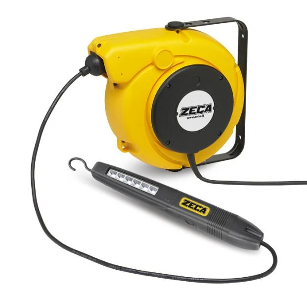 Avvolgicavo con lampada Led 5907/100 230V Zeca